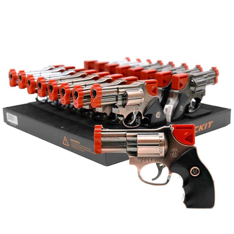 Clickit Ruger Pistol With Laser Torch Lighters (GH-5918) | 16 Count Display product image